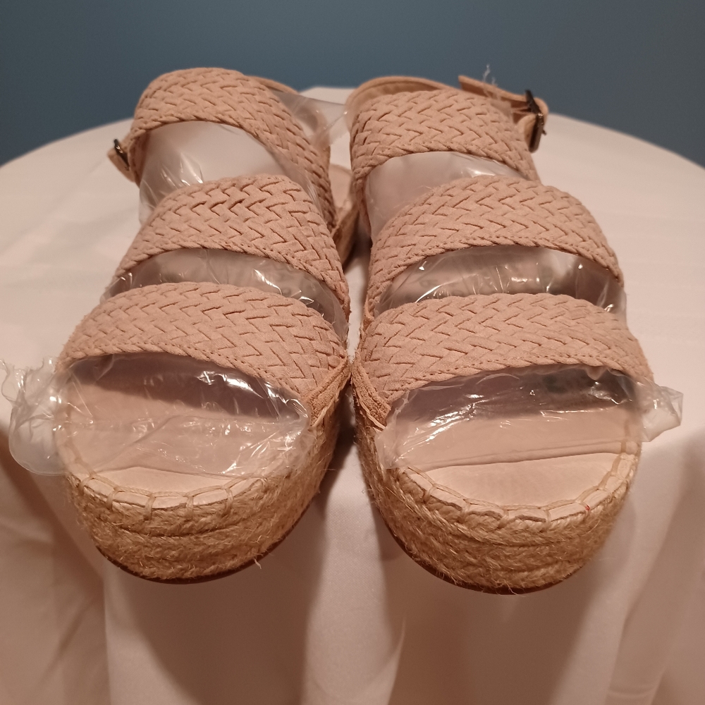 Pre-owned Caslon Ashton Espadrille Soft Suede